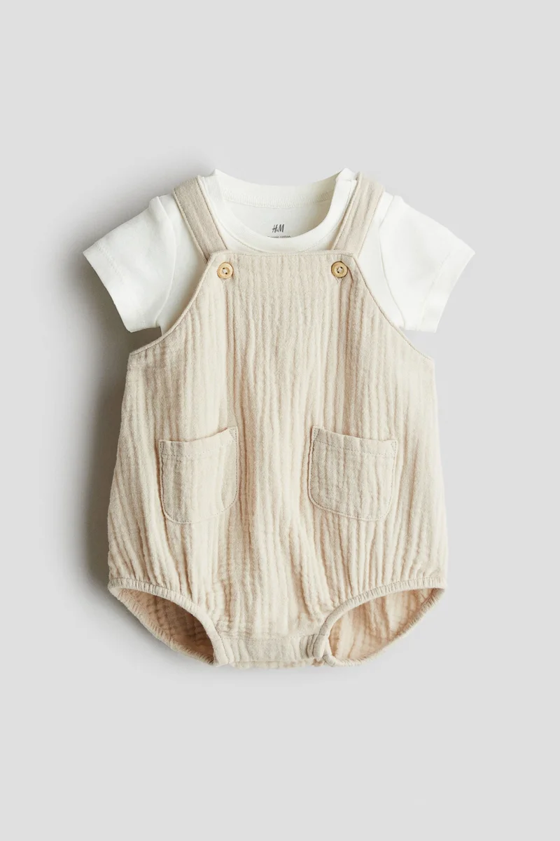 H&M 2-piece cotton set