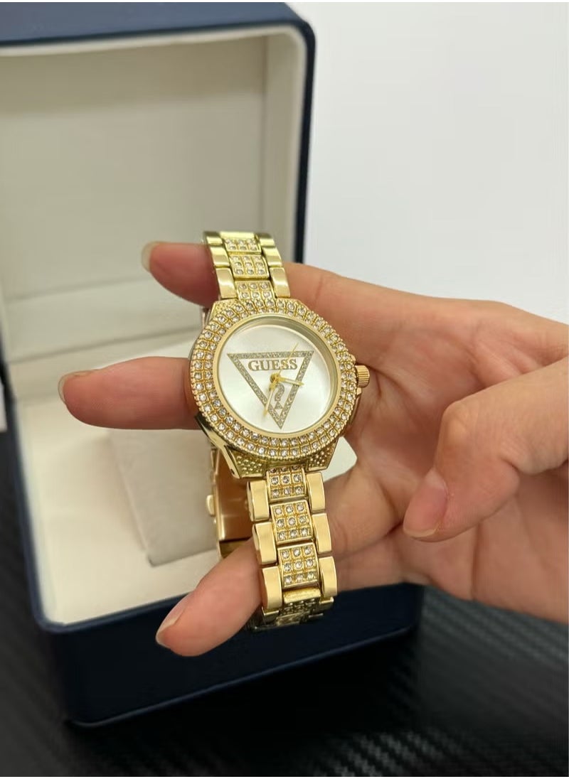 General Women's Stainless Steel Two-Tone Crystal Accented Watch  - Image 2