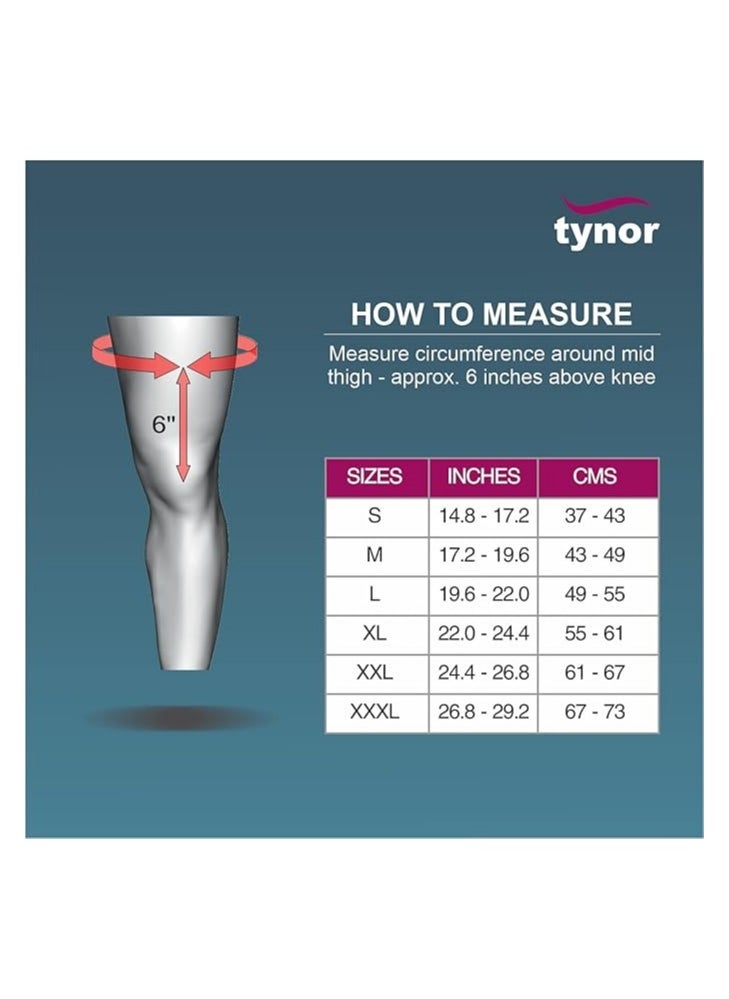 Tynor - TYNOR Knee cap for Men & Women, Knee Sleeve for Pain Relief - Image 1