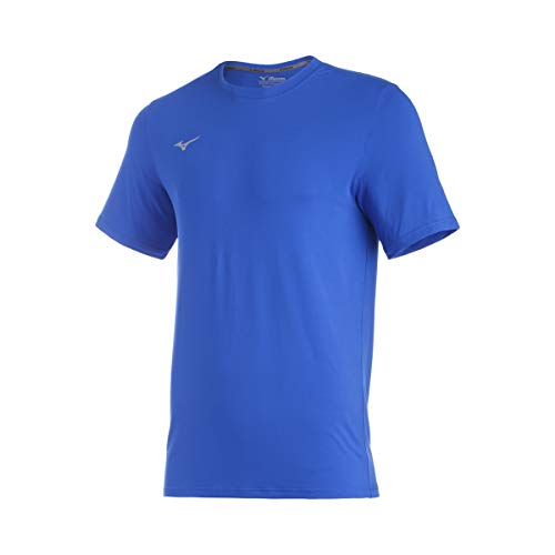 Mizuno Youth Comp Diamond Short sleeve Crew Royal Large - Image 1