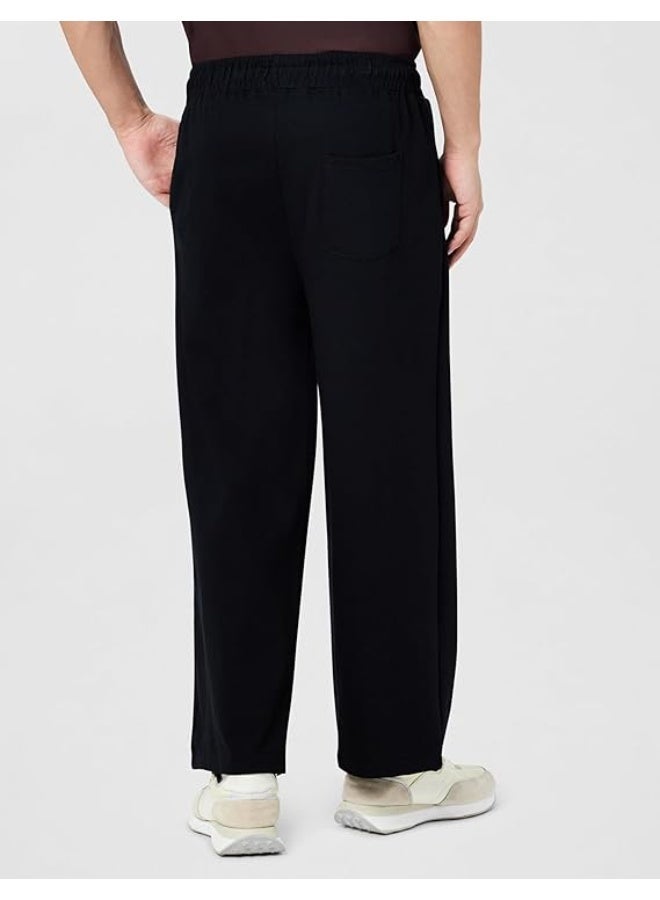Styli Men Solid Wide Leg Trackpant with Drawstring Closure XL - Image 2