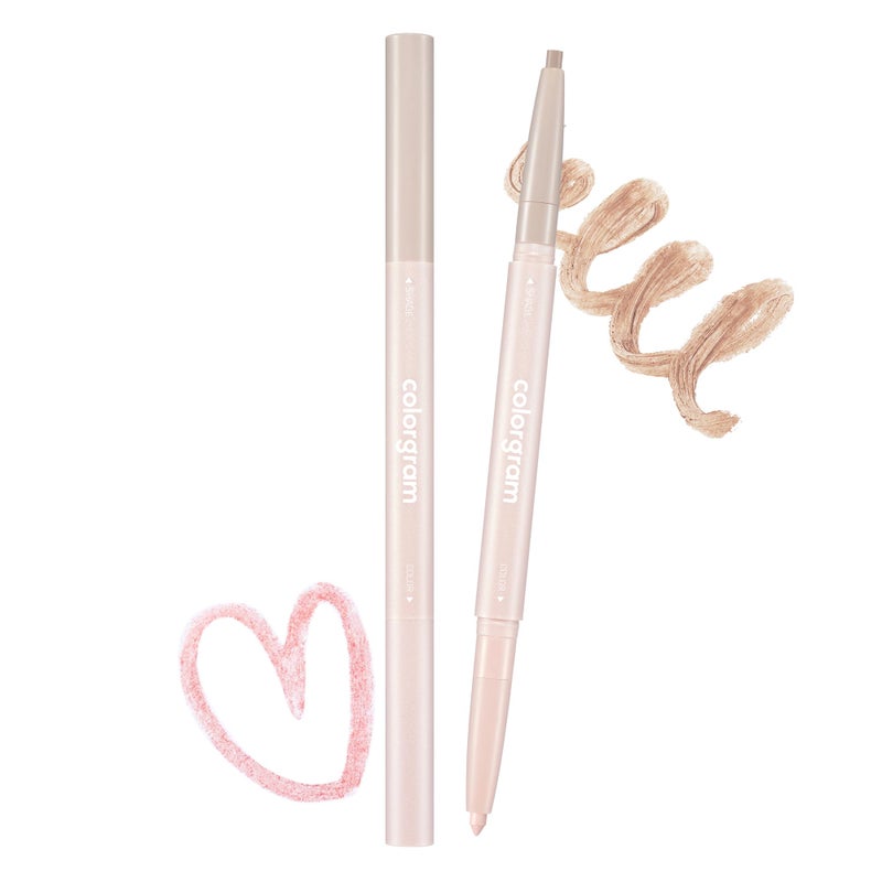 COLORGRAM Under Eye Highlighter Stick 02 Cool Tone | Silky-Smooth Long-Lasting Highlighter & Contouring Stick for Smudge-Proof, Shining Daily Makeup | K-Beauty Face Highlighters & Luminizers - Image 1