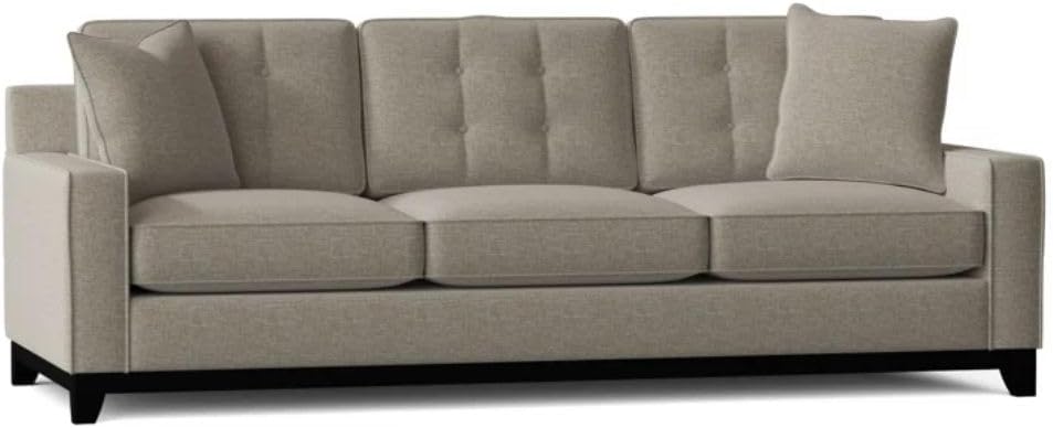 93\" Square-Arm Convertible Sofa Bed