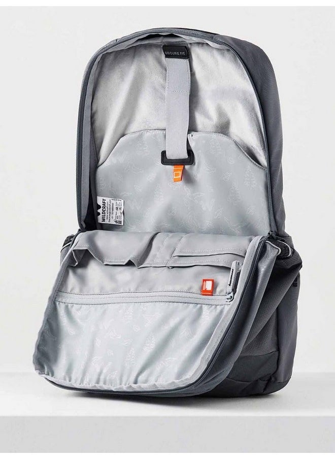 WILDCRAFT - Wildcraft Seeker Laptop Backpack 23 L - Grey Topographic - Image 1