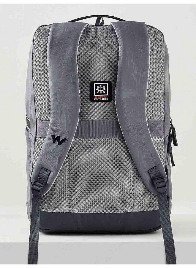 WILDCRAFT - Wildcraft Seeker Laptop Backpack 23 L - Grey Topographic - Image 1