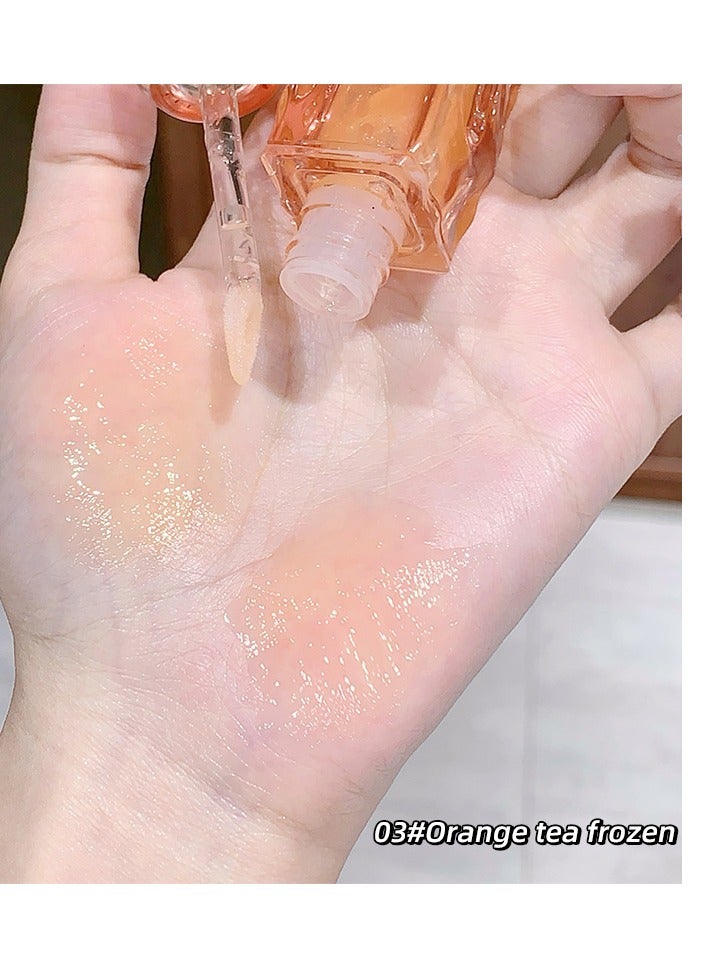 Gege bear Hydarating Moisturising Smooth Soft Glass Finish Liquid Lip Gloss 03 - Image 4