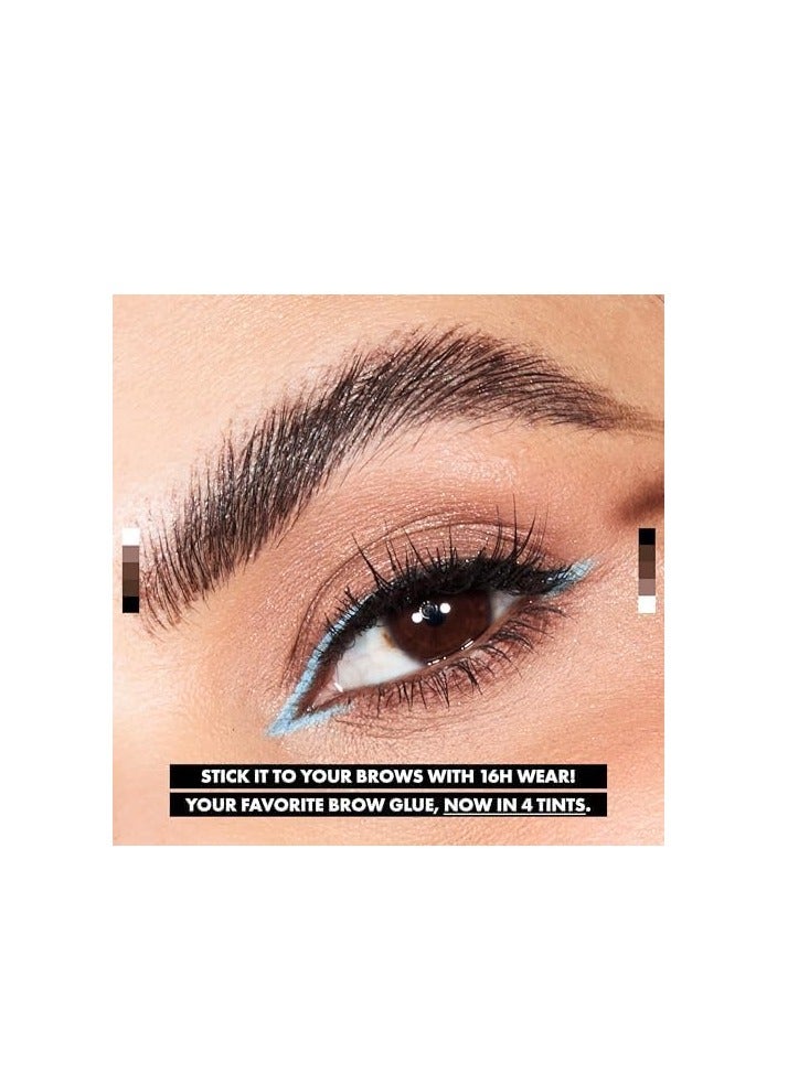 NYX PROFESSIONAL MAKEUP The Brow Glue Extreme Hold Eyebrow Setting Gel Clear 01 Clear  - Image 2