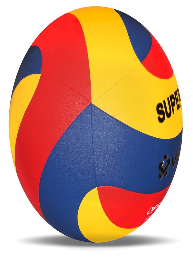 Vinex Superia Volleyball - Size 5 | Soft PU Pasted Volleyball with Butyl Bladder & Nylon Winding | Durable Indoor/Outdoor Ball for Training & Recreation - Image 4