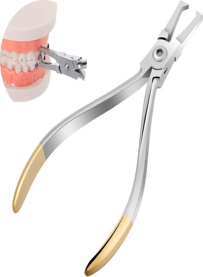 Nuogo Braces Removal Tool Kit Orthodontic Bracket Removing Pliers Bracket Remover for Braces for Stainless Steel Brace Removal Tooth Gripper Plier Pulling Kit Tool - Image 1