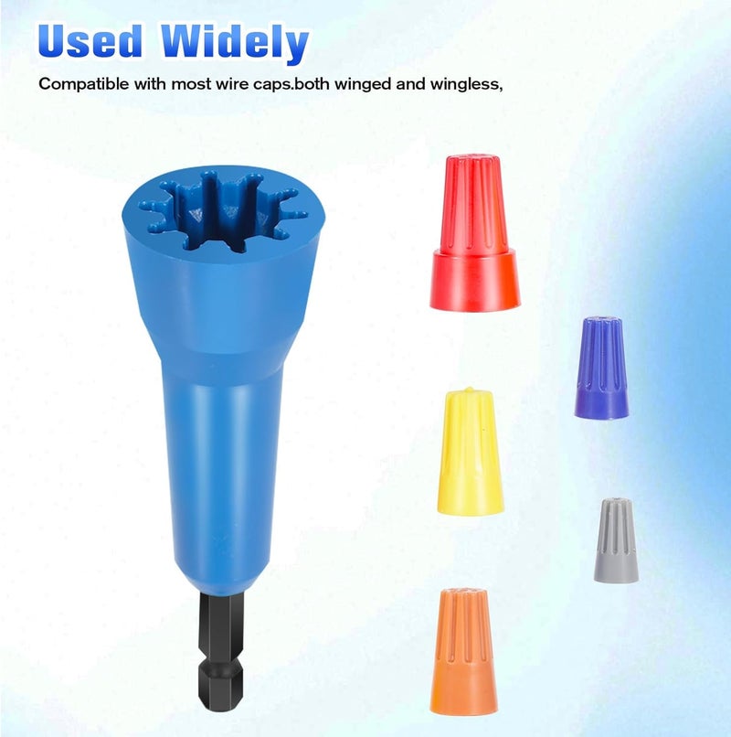 Qbonway Wire Stripper Twister Tool for Drill, 35 in 1 New Wire Stripping for Drill 2025 Professional US Standard 14-12-10-8-6 Gauge Electricians Tools for Drill Wire Stripper and Twister Kit - Image 5
