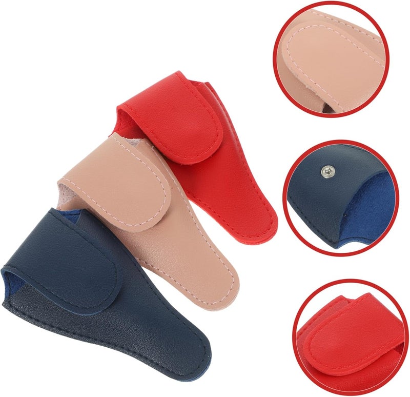 3pcs Nail Scissor Pouch Cuticle Tool Holder Bag for Ingrown Toenail Care - Image 4