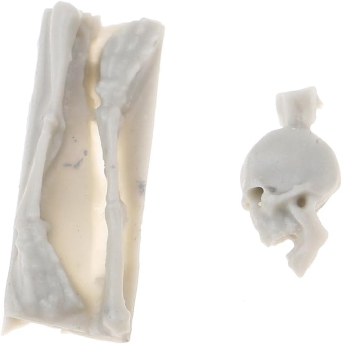 klarako 4x 1/35 Miniature skull modal Models for Sand Table Scenery Building Toy - Image 3