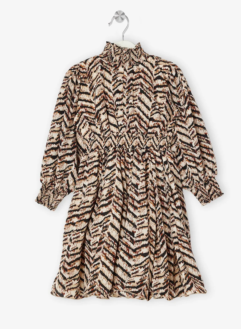 Little Golden Apple Little Animal Print Dress