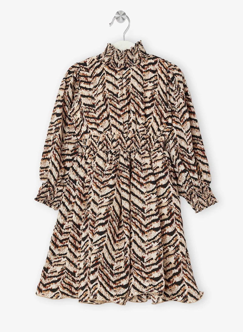 Little Golden Apple Little Animal Print Dress