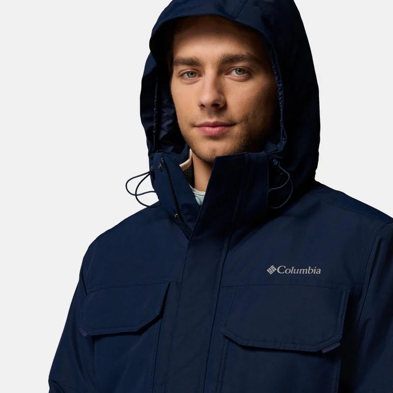 Columbia Blue Men's Landroamer II Waterproof Parka Jacket for Men | Best Price UAE