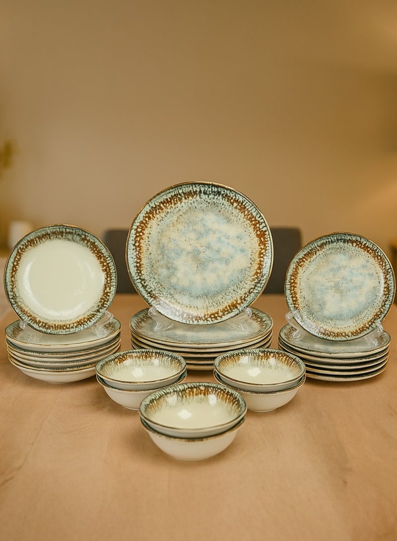 OZO 2504- 24-pieces dinner set. Made in Turkey - Image 1