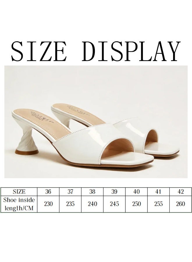 BOTELI Women'S Sizes 36-42  Sandals, Easy To Put On And Take Off; The Shoe Upper Is Designed With A Simple Straight Strap - Image 2