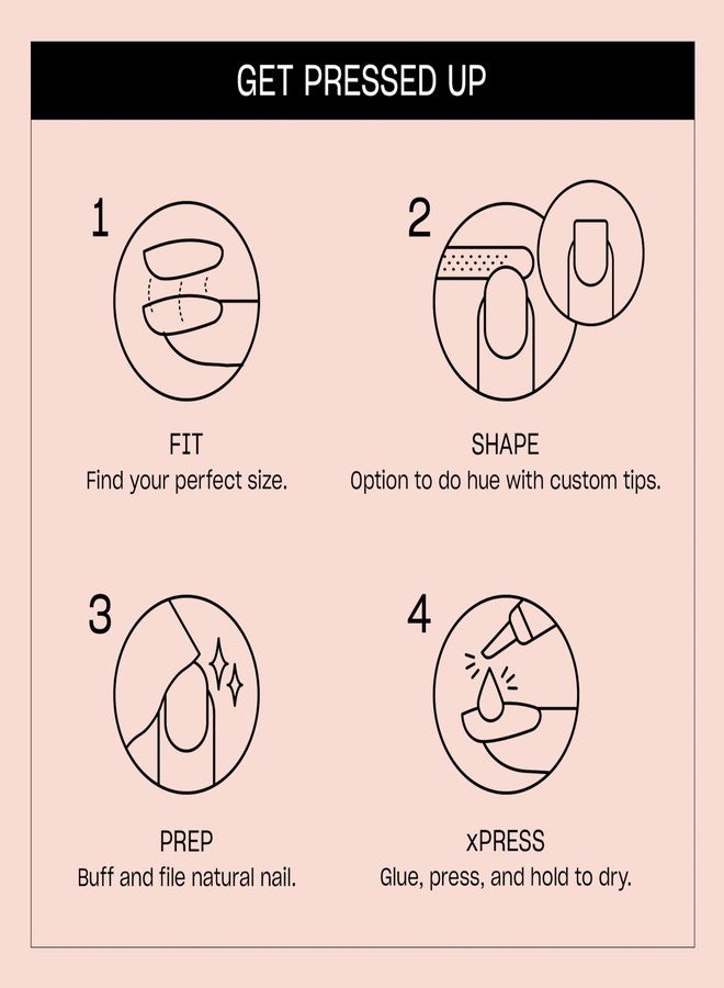 OPI On Point Put it in Neutral | Short Round Soft Nude Beige Pink Press On Nails | 24 Count with Nail Glue | Long Lasting, Reusable, Non-damaging | Fall 2025 Shades - Image 4