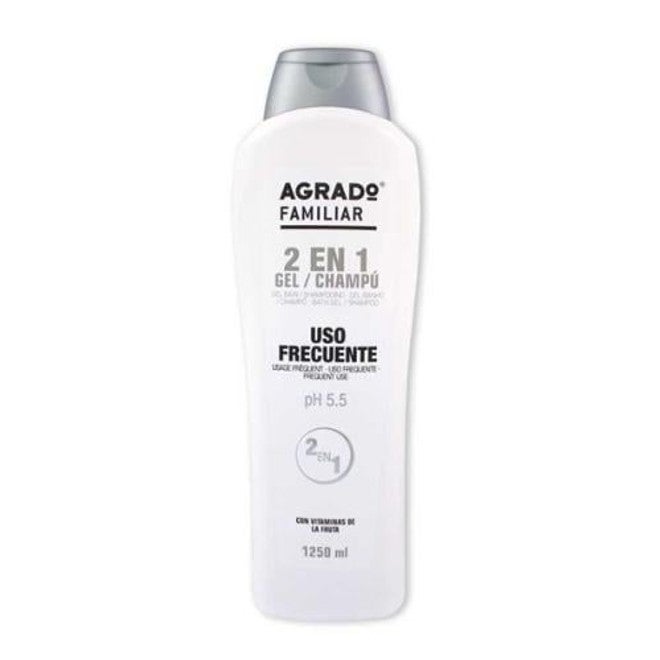 Agrado Family Use Shower Gel – Gentle Daily Body Wash - 1250ml