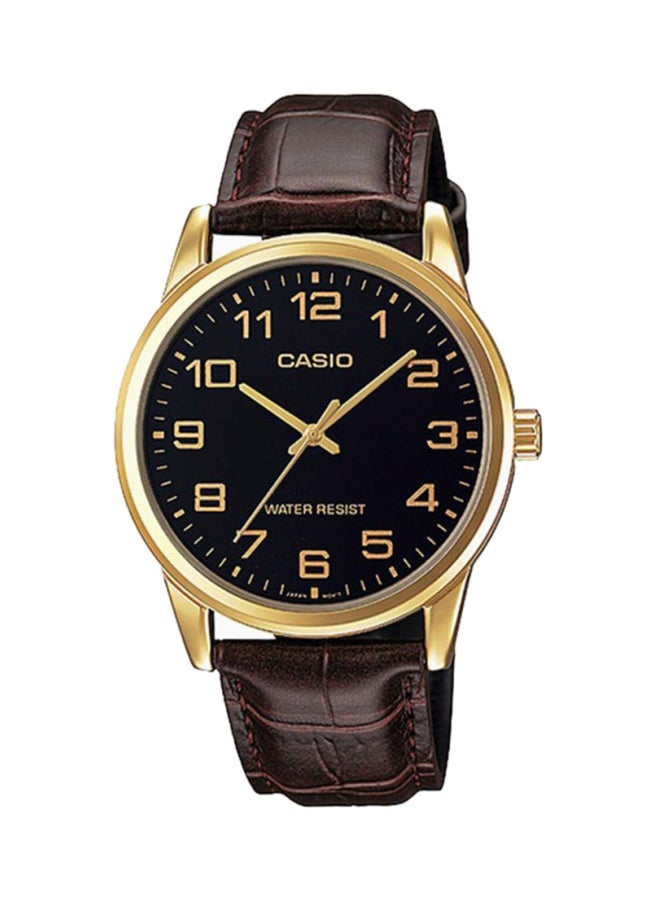 CASIO Unisex Water Resistant Analog Couple Watch Set MTP/LTP-V001GL-1BUDF - Image 3
