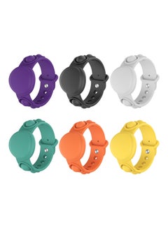 KASTWAVE AirTag Bracelet for Kids(6 Pack), Airtag Wristband for Kids Compatible  - Image 2