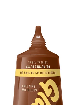 Buttermelt Glaze Soft Glow Skin Tint + SPF/FPS 30 Foundation 12h Wear Nutmeg Butta - view 4