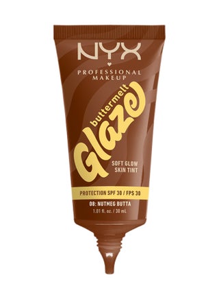 Buttermelt Glaze Soft Glow Skin Tint + SPF/FPS 30 Foundation 12h Wear Nutmeg Butta - view 5