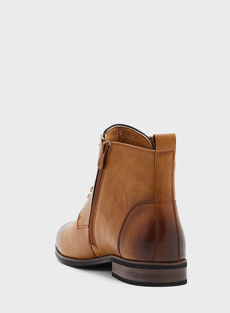 Robert Wood Casual Lace Up Boots