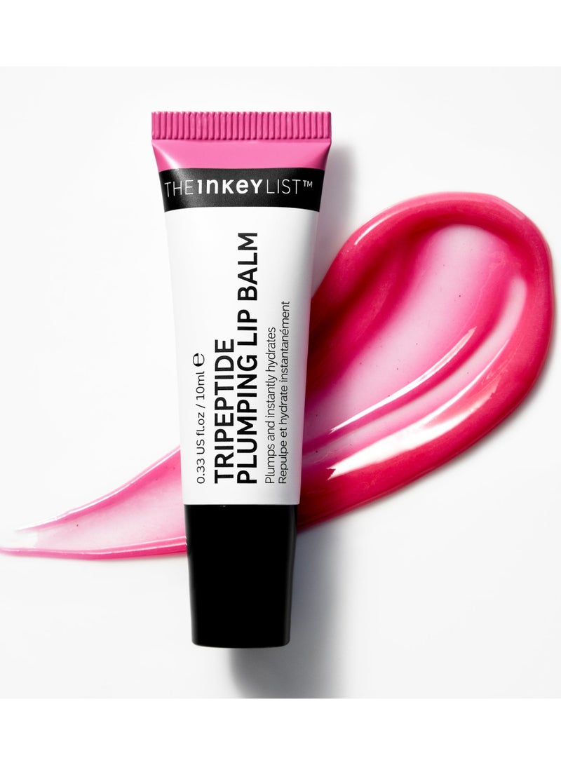 The INKEY List بلسم الشفاه المملوء بالثلاثي ببتيد - وردي (10 مل) - Image 1