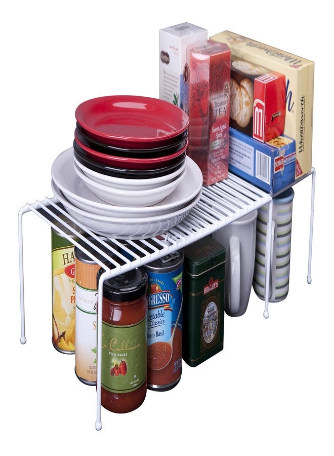 GRAYLINE 40721, Extendible Helper Shelf, White, Large, No Color - Image 2