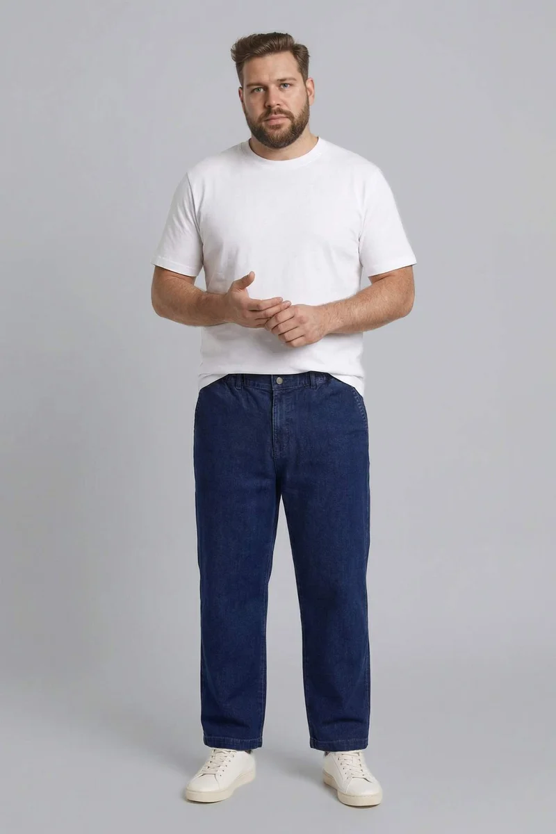 DeFacto Plus Size Wide Leg Trousers