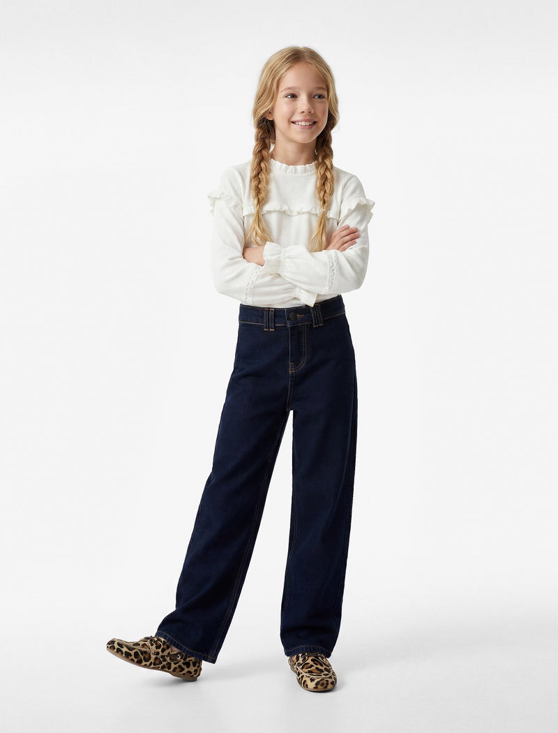 KOTON Wide Leg Jeans - Image 1