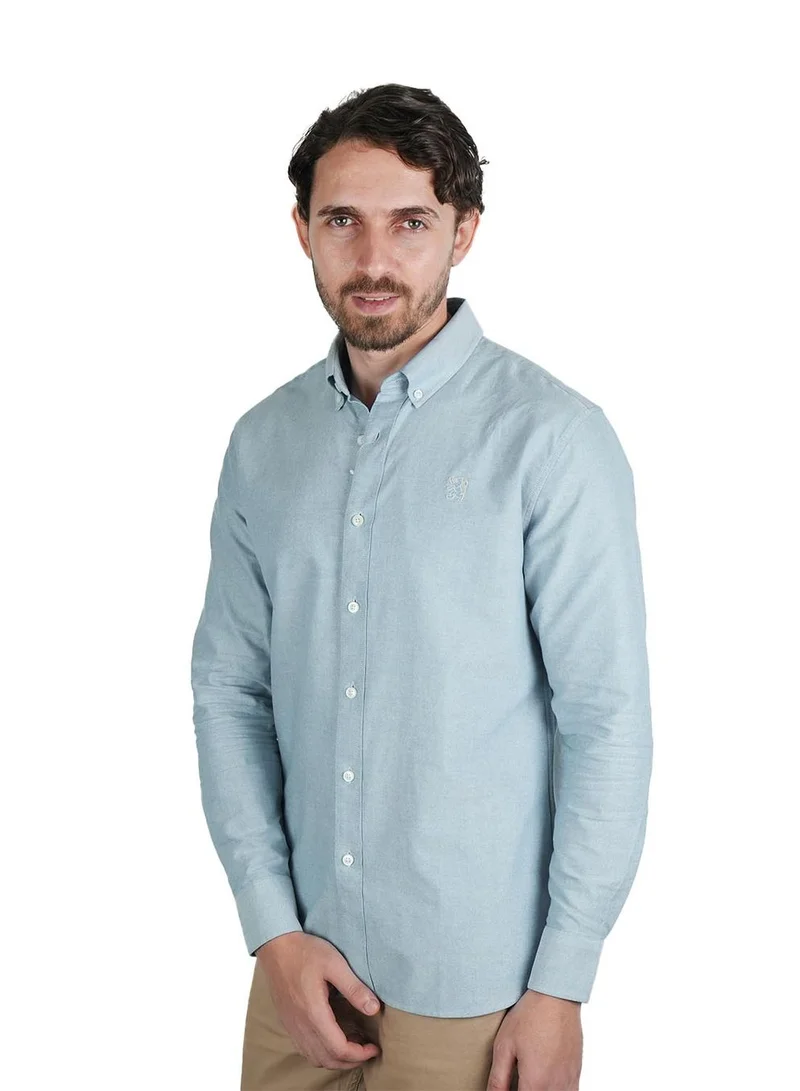 جيوردانو قميص أكسفورد رجالي بأكمام طويلة