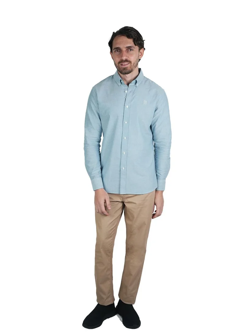 جيوردانو قميص أكسفورد رجالي بأكمام طويلة