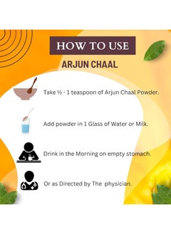 BrijBooti brijobooti ayurveda  Arjun ki Chaal Terminalia Arjuna 400 Gr  - Image 4