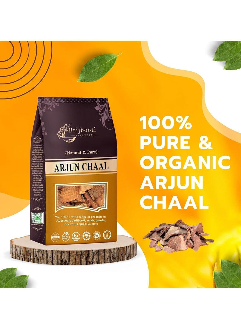 BrijBooti brijobooti ayurveda  Arjun ki Chaal Terminalia Arjuna 400 Gr - Image 5