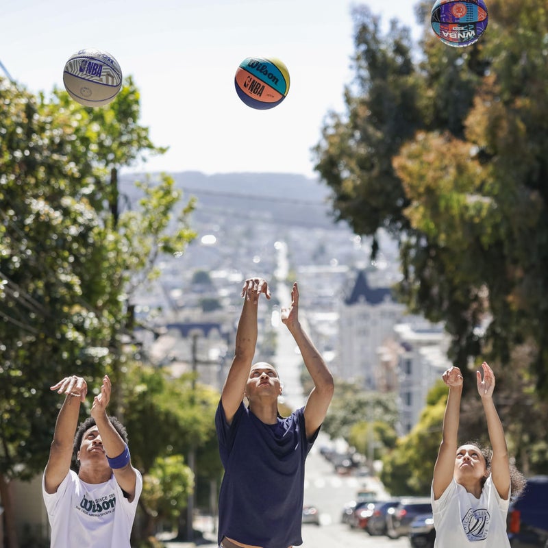 Wilson كرة سلة ويلسون NBA DRV Series - DRV Plus، بني، مقاس 6 - 28.5" - Image 5