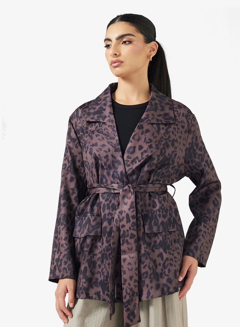 ELLA Printed Blazer - Image 1