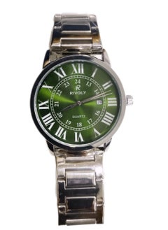 Rivoly Fashionable men's watch with date, stainless steel, waterproof  - Image 1