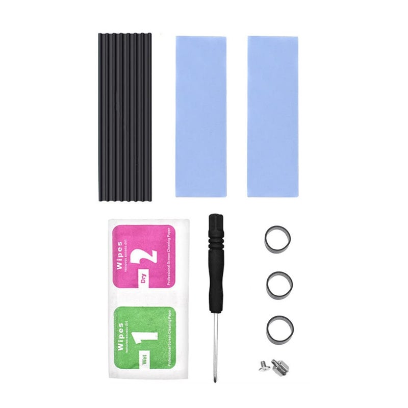 Black Aluminum Heatsink Radiator For M 2 NVME SSD 2280 Hard Drive - Image 2