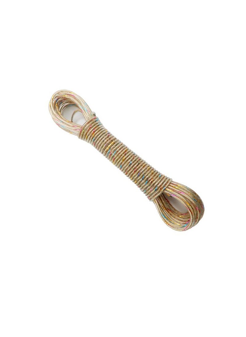 AL QADAH Cloth Rope Plastic 10m, Durable and Versatile Multi-Purpose Utility Rope  - Image 1