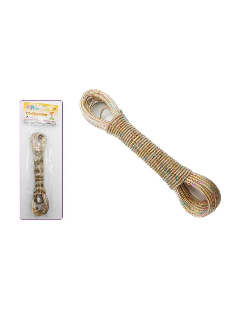 AL QADAH Cloth Rope Plastic 10m, Durable and Versatile Multi-Purpose Utility Rope  - Image 2