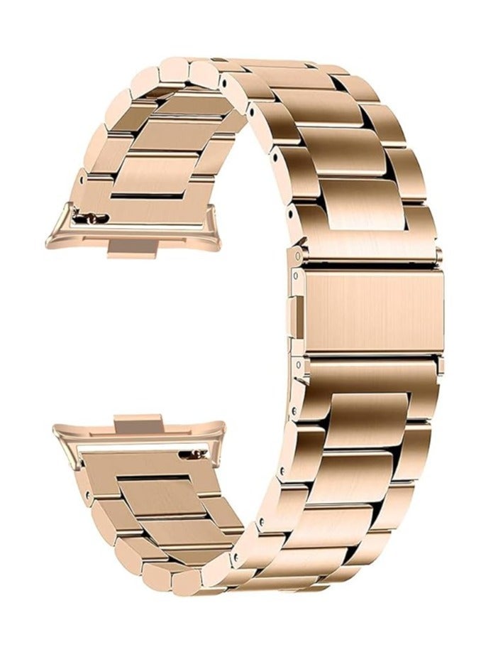 ten.tech Metal Compatible with Huawei Watch Fit 3 Watch, Stainless Steel Bracelet Compatible with Huawei Watch Fit 3 1.82 Inch Smart Watch Bracelet - Image 2
