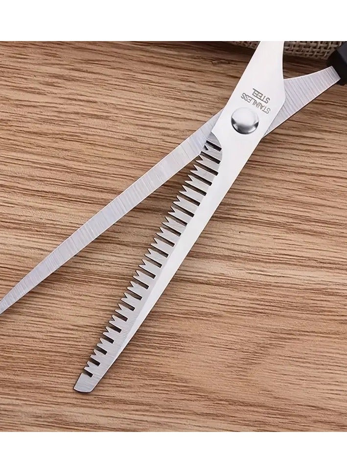 3pcs/Set Hair Scissors With Comb, Portable Hairdressing Scissors, Hair Cutting Scissors Thinning Shears With Hairdressing Comb