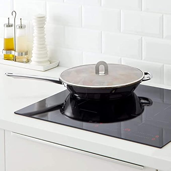SYOSI Stainless Steel Splatter Shield Set Splatter Screen For Frying Pan Grease Splatter Guard Stainless Steel Large 13 Inch And Small 10 Inch Shield 2 In 1 Set - Image 4