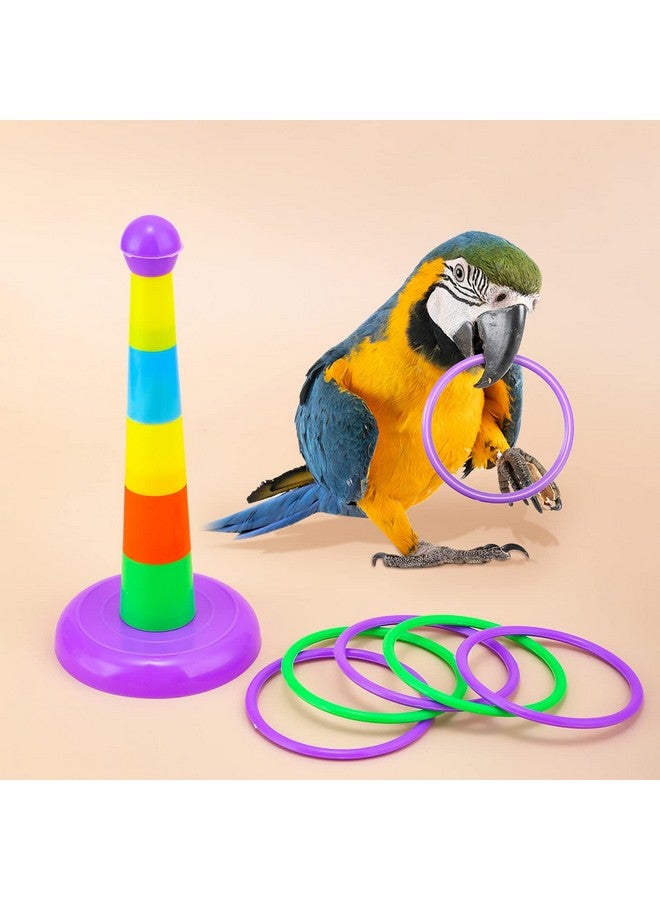 سكايليتي 10 قطع من ألعاب تدريب الطيور، ألعاب تدريب الببغاء، تتضمن لعبة البولينج، لعبة كرة السلة، حلقات، عربة تسوق، لوح تزلج، جرس، كرة، ألعاب ذكاء الببغاء، للببغاء الكوكتيل، المكاو، ألوان عشوائية - Image 5
