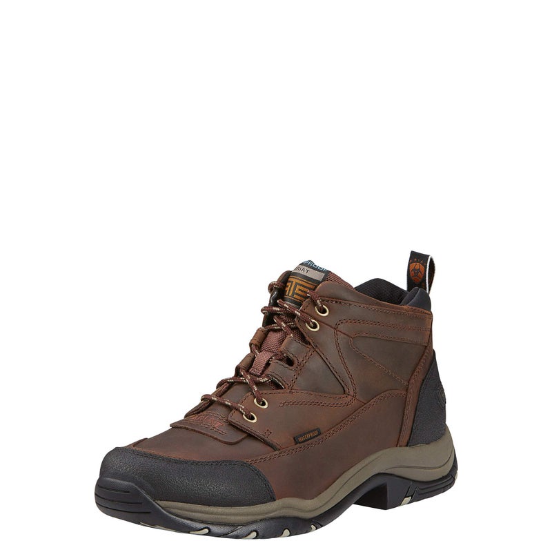ARIAT Terrain Waterproof Hiking Boot â€“ Menâ€™s Leather Waterproof Outdoor Hiking Boots Copper - Image 2