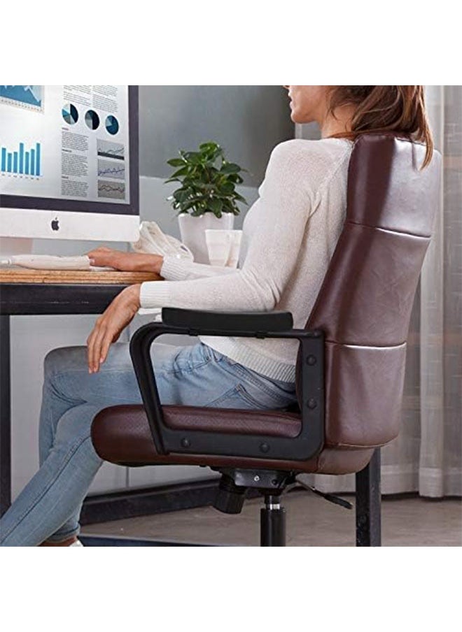 Generic - 1 Pair Desk Chair Arm Pads, Ergonomic Memory Foam Office Chair Armrest Pads, Thick Chair Armrest Pads, Arm Rest Pillow, Gaming Chair Arm Pads, Elbow Support Cushion for Computer - Image 1