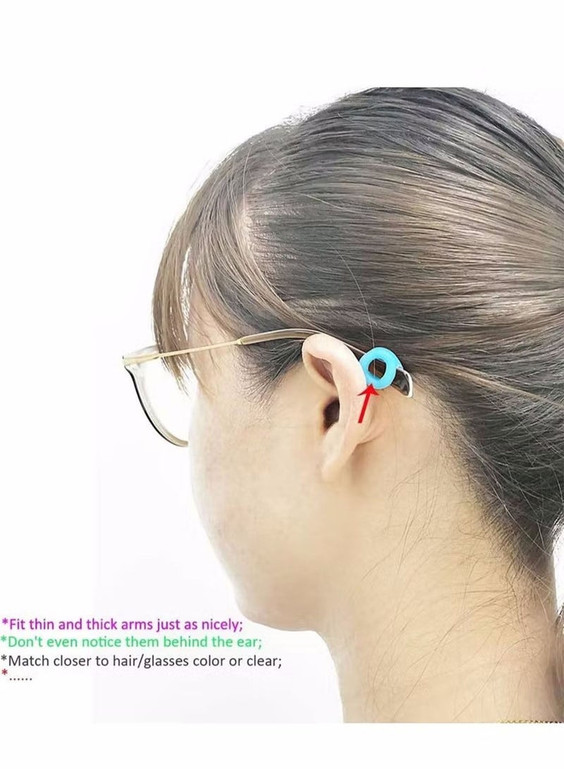 12 Pair Premium Grade Eyeglasses Temple and Eyeglass Retainer Anti-Slip Round Comfort Reading for Glasses Sunglasses - Image 4