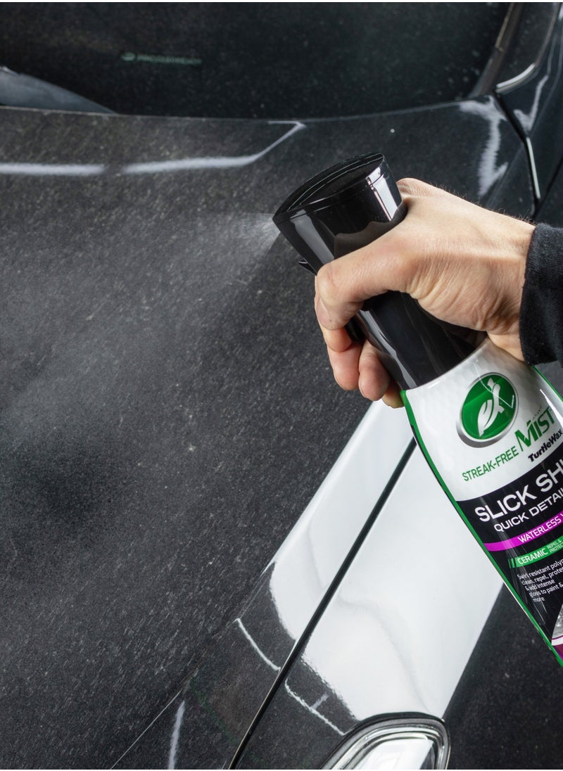 TurtleWax - Car Waterless Quick Detailer 591ml - Ceramic Formula with Swirl-Resistant Polymers, Cleans, Protects & Enhances Paint Gloss - Image 1